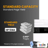 Compatible HP 124A Q6002A Yellow Toner Cartridge