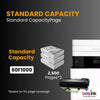 Compatible Lexmark  60F1000 Black Toner Cartridge 2 Pack
