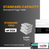 Compatible HP 212A W2121A Cyan Toner Cartridge Standard Yield