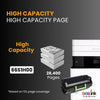 Compatible Lexmark  66S1H00 Black Toner Cartridge 1 Pack