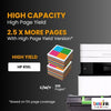 HP 61XL Compatible Ink Cartridge Color ( 1 Pack ) High Yield