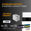 Compatible Lexmark C3210K0 - C3210C0 - C3210M0 - C3210Y0 Toner Cartridge Combo Pack (BK/C/M/Y)