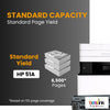 Compatible HP 51A Q7551A Black Toner Cartridge (1 Pack)