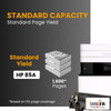 Compatible HP 85A CE285A Black Toner Cartridge (2 Pack)