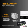 Compatible Lexmark  62D1H00 Black Toner Cartridge 2 Pack