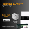 Compatible Lexmark  52D1X00 Black Toner 2 Pack
