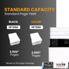 Compatible HP 124A Toner Cartridges Combo Set (4 Pack)