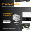 Compatible Lexmark  58D1000 Black Toner Cartridge 2 Pack