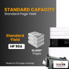 Compatible HP 90A CE390A Black Toner Cartridge (1 Pack)