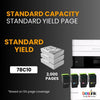 Compatible Lexmark 78C10, Black, Cyan,Magenta,Yellow Toner 4 Pack Combo