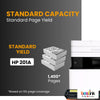 Compatible HP 201A CF402A Yellow Toner Cartridge