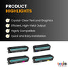 Cartouche de toner noir compatible HP 508X CF360X, haut rendement, 12 500 pages