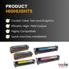 Compatible  HP 128A Toner Cartridge Combo 2BK/C/M/Y (5 Pack)