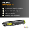 Brother TN225 Compatible Yellow Toner Cartridge High Yield