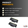 Brother TN580 Compatible Black Toner Cartridge High Yield (2 Pack)