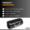Compatible Lexmark  52D1X00 Black Toner 1 Pack