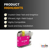 Brother LC103 Compatible Ink Cartridge ( 1 Pack ) Magenta High Yield