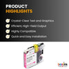 Brother LC20E Compatible Ink Cartridge Magenta ( 1 Pack ) Super High-Yield