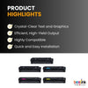 Canon 046H Comaptible Toner Cartridge BK/C/M/Y ( 5 Pack ) High Yield