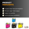 Brother LC103 Compatible Ink Cartridge ( 4 Pack ) BK/C/M/Y High Yield
