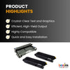 Brother TN580 DR520 Compatible 2 Toner 1 Drum Unit Black High Yield ( Combo )