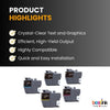 Brother LC401XL Compatible Ink Cartridge BK/C/M/Y (5 Pack )  High Yield