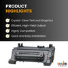 Compatible HP 64A CC364A Black Toner Cartridge (1 Pack)