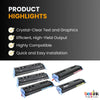 Compatible HP 124A Toner Cartridges Combo Set (5 Pack)