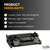 Compatible HP 89X CF289X Black Toner Cartridge High Yield - No Chip (1 Pack)
