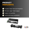Compatible Brother TN760 DR730 Toner Cartridge & Drum Unit Black High-Yield ( 1 Pack )