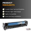 Compatible HP 128A CE321A Cyan Toner Cartridge