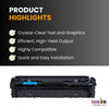 Canon 046H Comaptible Toner Cartridge Cyan ( 1 Pack ) High Yield