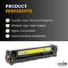 Compatible  HP 131A CF212A Yellow Toner Cartridge