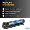 Compatible HP 131A CF211A Cyan Toner Cartridge