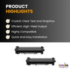 Brother TN770 Compatible Toner Cartridge Black High Yield ( 2 Pack )