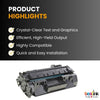 Compatible HP 80A CF280A MICR Black Toner Cartridge