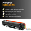 Cartouche de toner noir compatible HP 410A CF410A