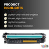 Compatible HP 212A W2122A Yellow Toner Cartridge Standard Yield