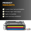Compatible Samsung CLT-R409S Black/Cyan/Magenta/Yellow Toner 4 Pack