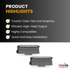 Brother TN720 Compatible Black Toner Cartridge Standard Yield ( 2 Pack )