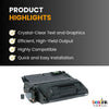 Compatible HP 38A Q1338A Black Toner Cartridge (4 Pack)