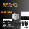 Compatible Lexmark  C540H2KG/C540H2MG/C540H2CG/C540H2YG Black,Cyan,Magenta,Yellow Toner Cartridge 4 Pack