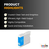 Brother LC51 Compatible Ink Cartridge Cyan ( 1 Pack ) Standard Yield
