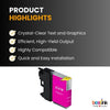 Brother LC61 Compatible Ink Cartridge Magenta ( 1 Pack ) Standard Yield