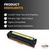 Compatible HP 201A CF402A Yellow Toner Cartridge