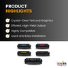 CANON 055H Compatible Toner Cartridge BK/C/M/Y (5 Pack ) High Yield