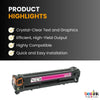 Compatible HP 125A CB543A Magenta Toner Cartridge