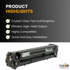 Compatible  HP 131X CF210X Black Toner Cartridge High Yield