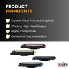 Brother TN223 Compatible Toner Cartridge Standard Yield - With Chip BK/C/M/Y ( 4 Pack )