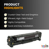 Compatible HP 305X CE410X Black Toner Cartridge High Yield